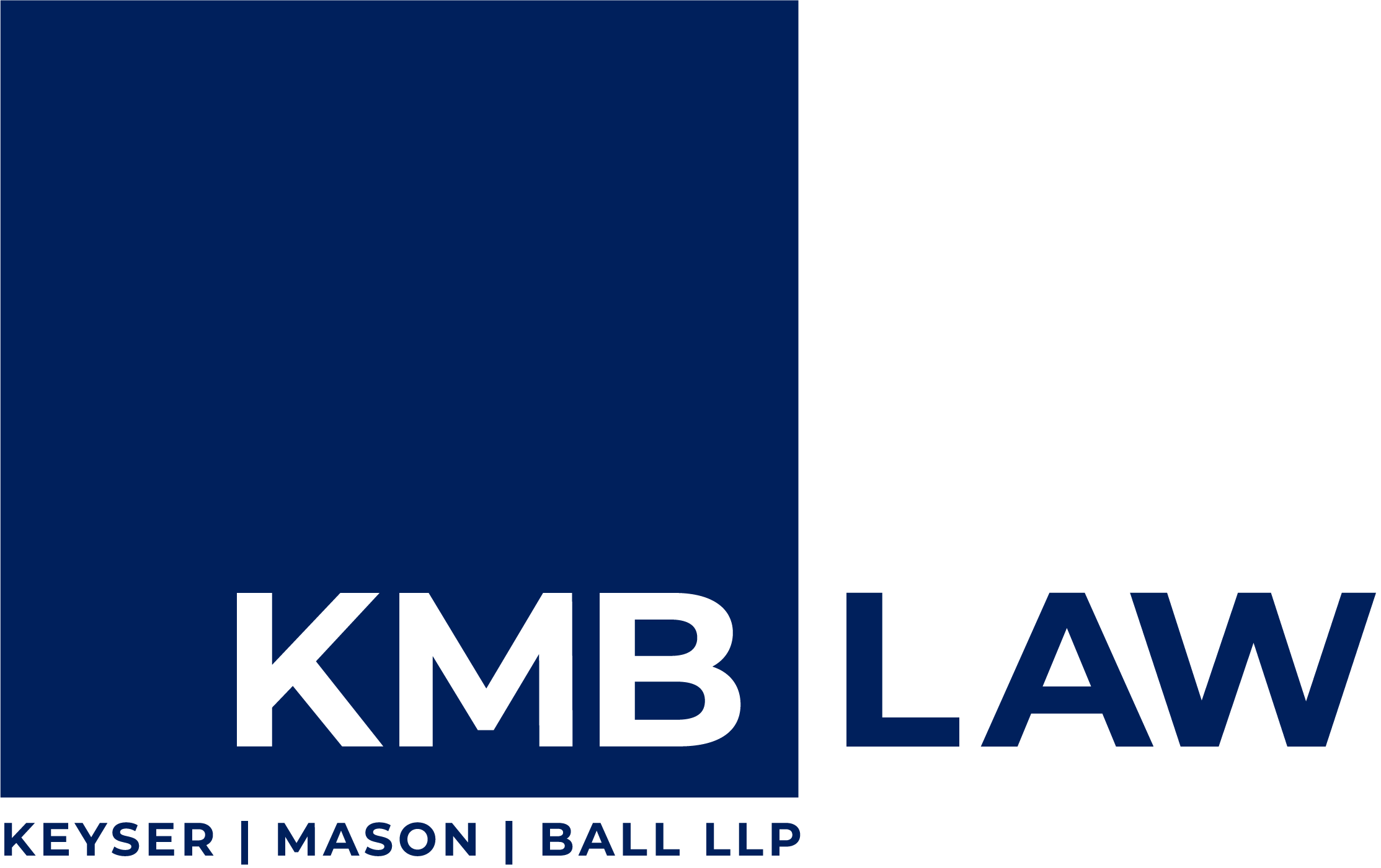 KMB logo blue